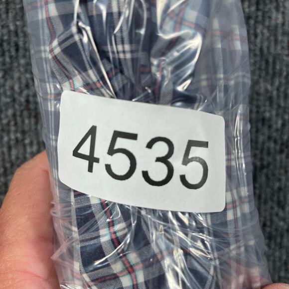 Ariat Pro Series Button Down Shirt Men's XL Blue/Red Plaid SS Western Cowboy - Picture 11 of 11